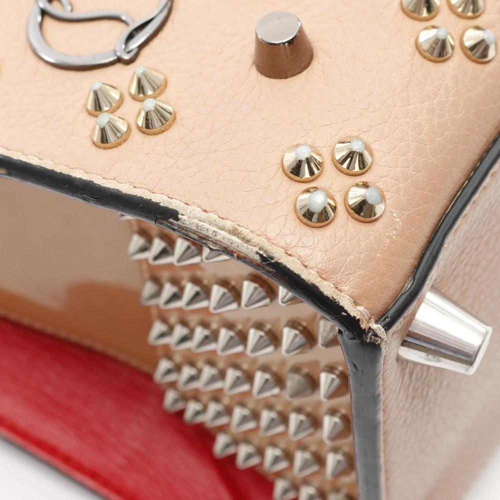 Christian Louboutin PALOMA pink Patent tote bag - Picture 5 of 7